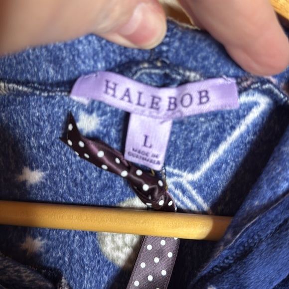 NWT Hale Bob RARE Sleeper Celestial Onesie Navy Blue Size Large - Picture 8 of 11